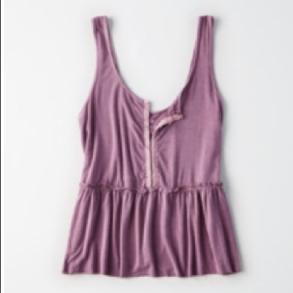 American Eagle Babydoll tank